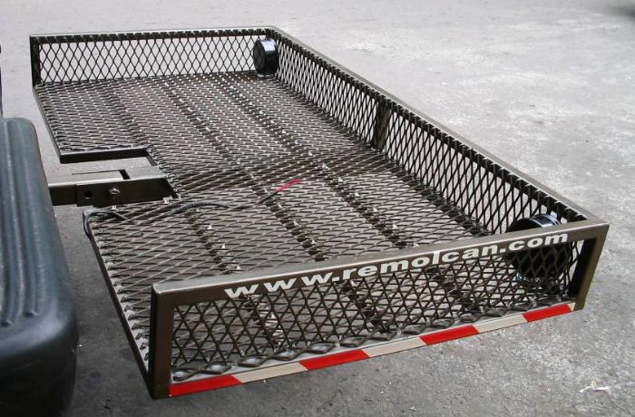 porta equipajes o canastillas plegables para carga y equipaje